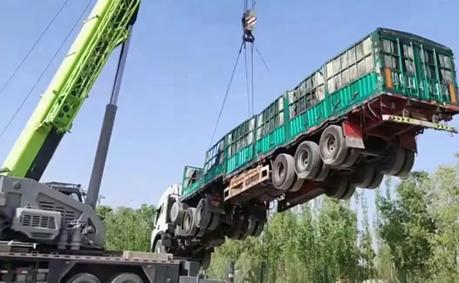 长垣道路脱困救援案例